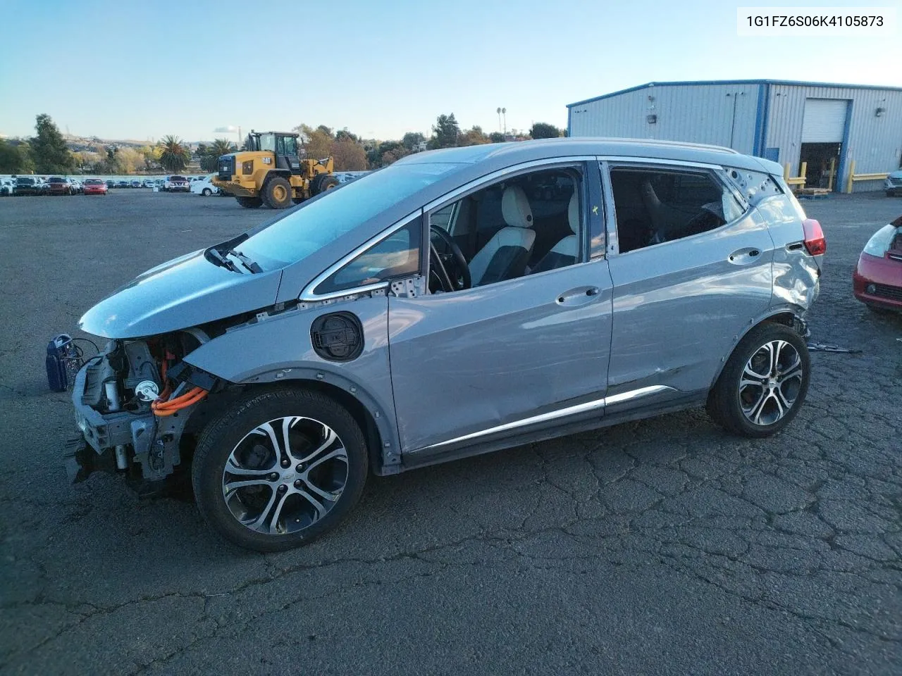 2019 Chevrolet Bolt Ev Premier VIN: 1G1FZ6S06K4105873 Lot: 80992374