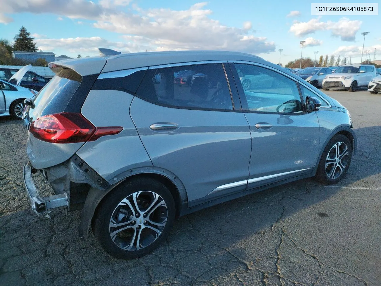 2019 Chevrolet Bolt Ev Premier VIN: 1G1FZ6S06K4105873 Lot: 80992374