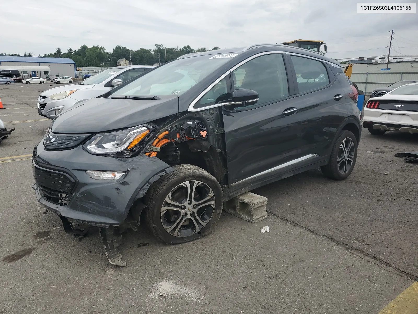 2020 Chevrolet Bolt Ev Premier VIN: 1G1FZ6S03L4106156 Lot: 63793914