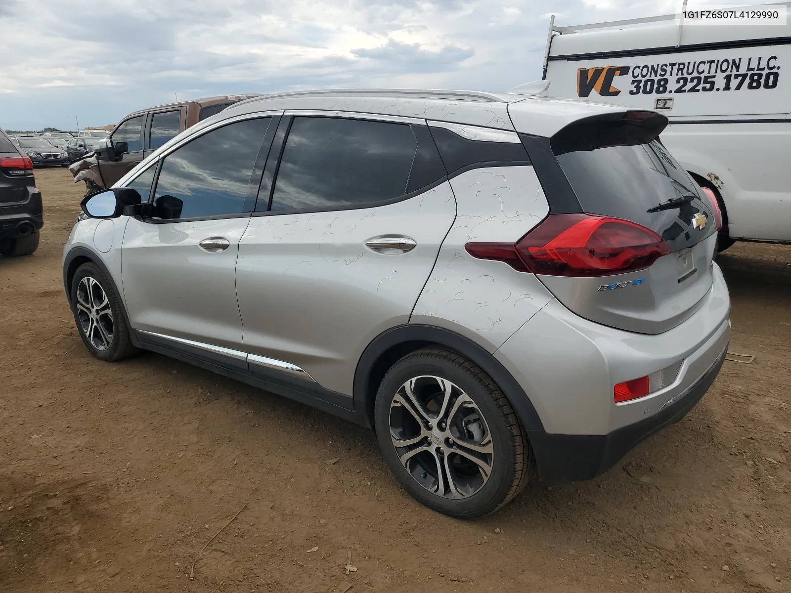 2020 Chevrolet Bolt Ev Premier VIN: 1G1FZ6S07L4129990 Lot: 64008004