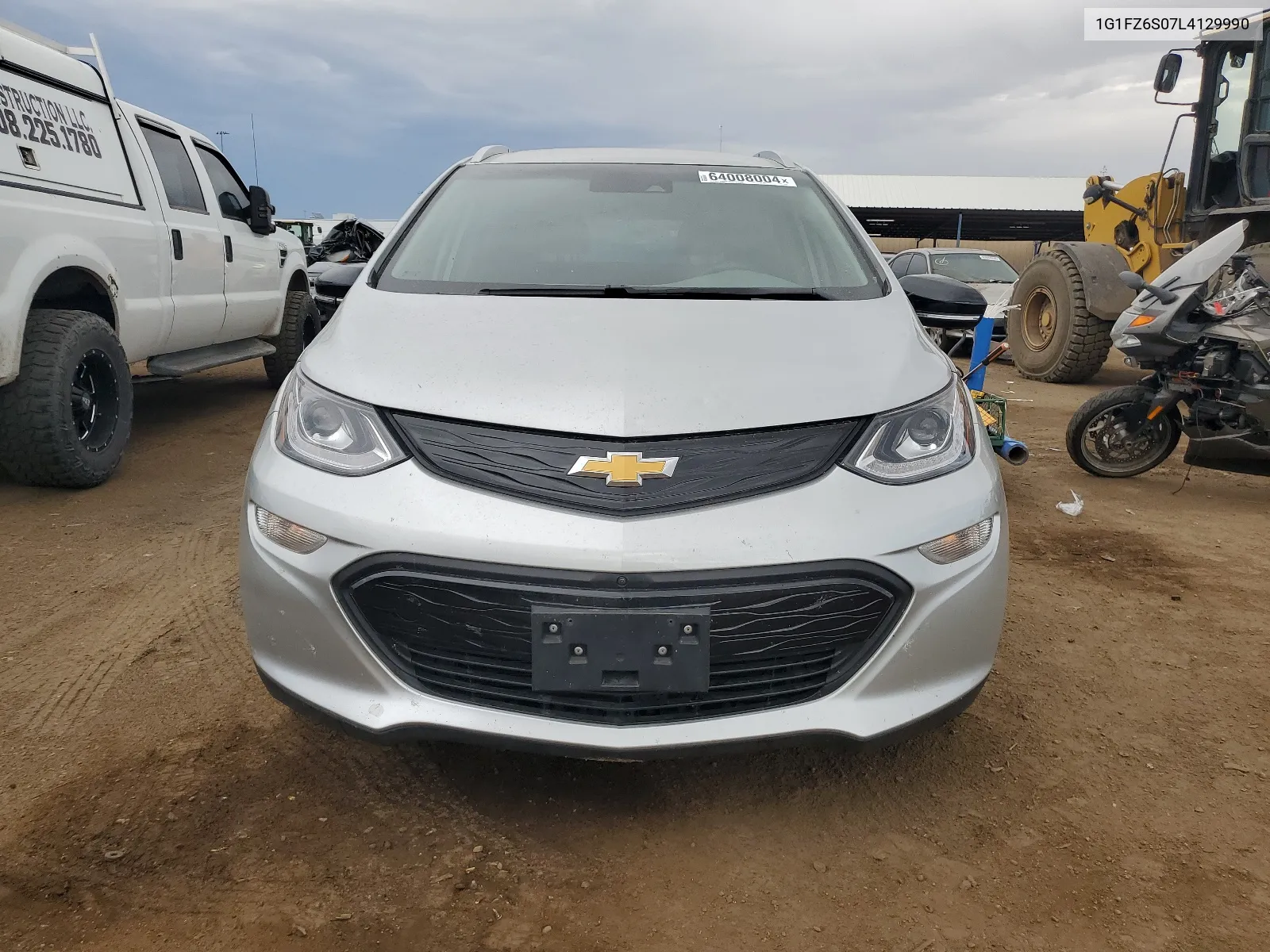 2020 Chevrolet Bolt Ev Premier VIN: 1G1FZ6S07L4129990 Lot: 64008004