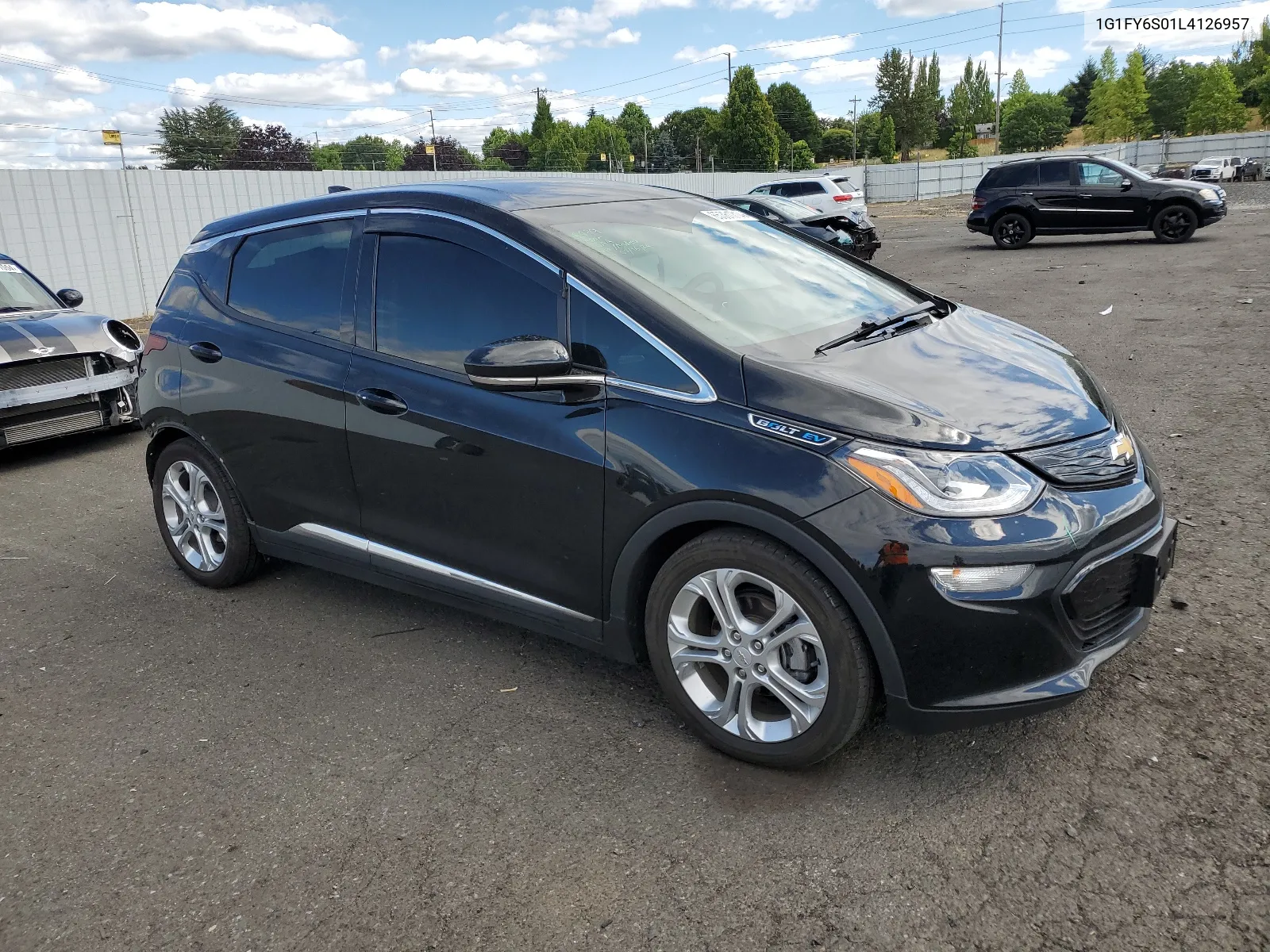 2020 Chevrolet Bolt Ev Lt VIN: 1G1FY6S01L4126957 Lot: 65361714