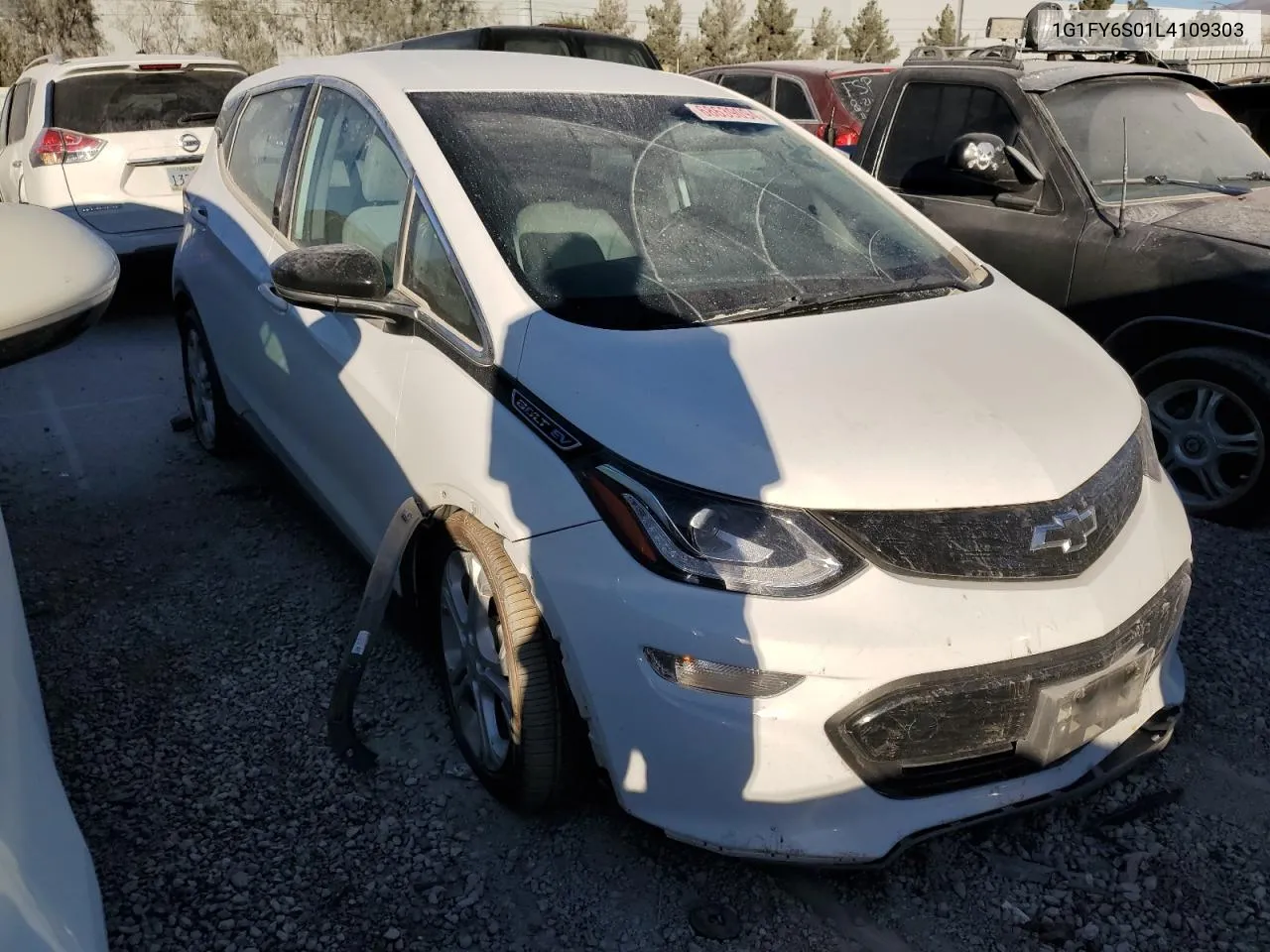 1G1FY6S01L4109303 2020 Chevrolet Bolt Ev Lt