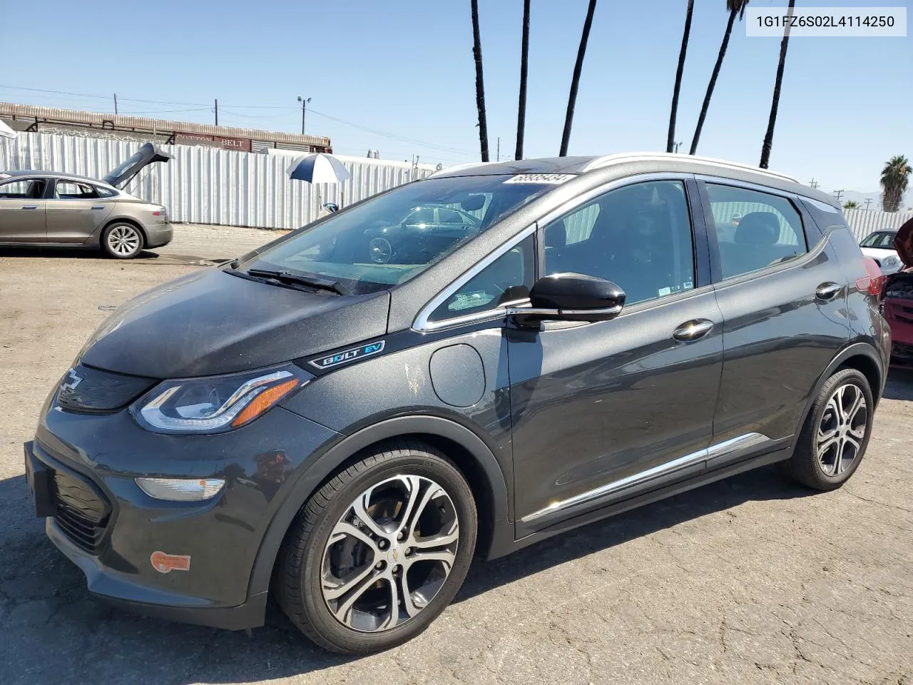 2020 Chevrolet Bolt Ev Premier VIN: 1G1FZ6S02L4114250 Lot: 68935434