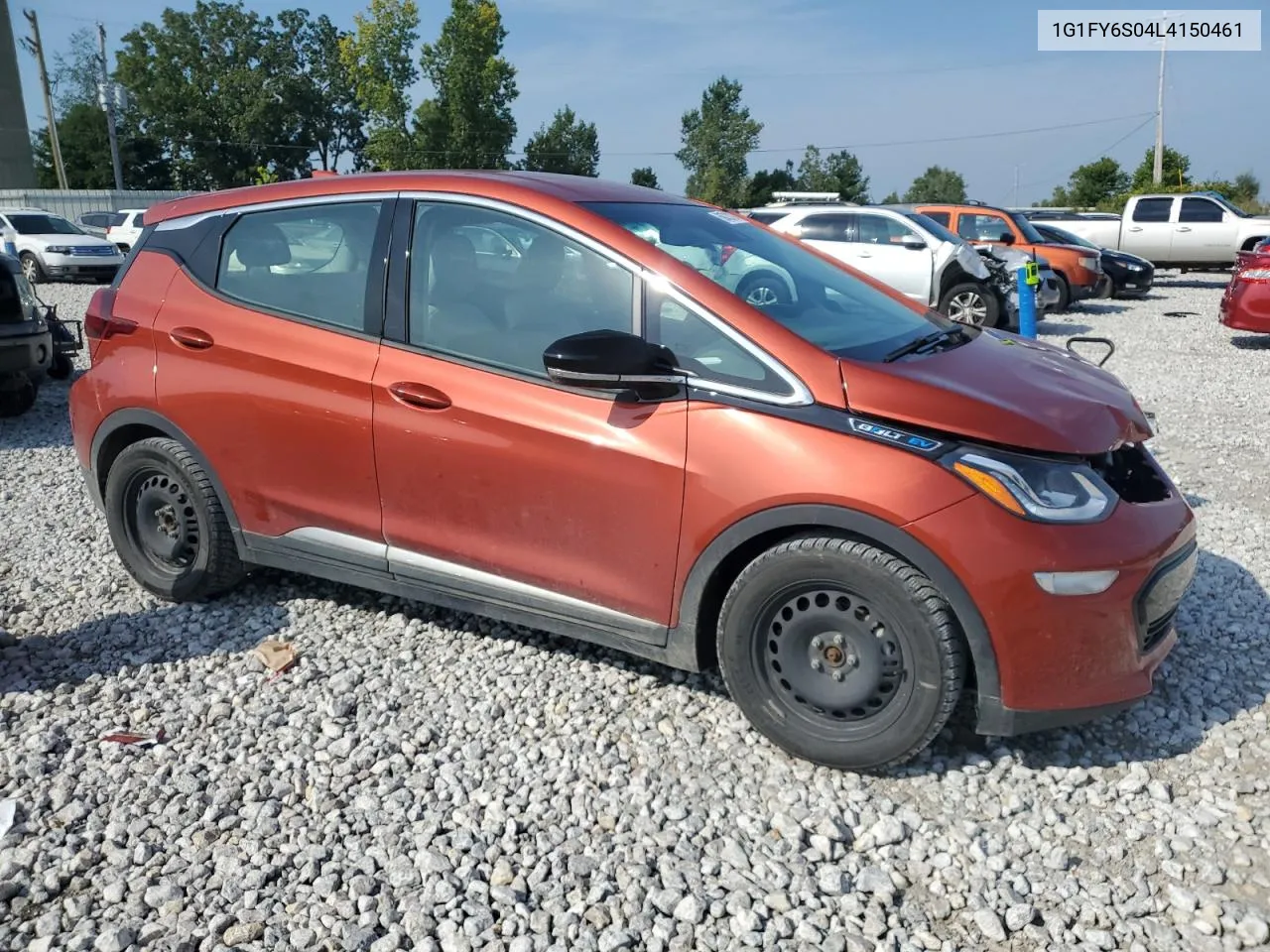 2020 Chevrolet Bolt Ev Lt VIN: 1G1FY6S04L4150461 Lot: 69063194