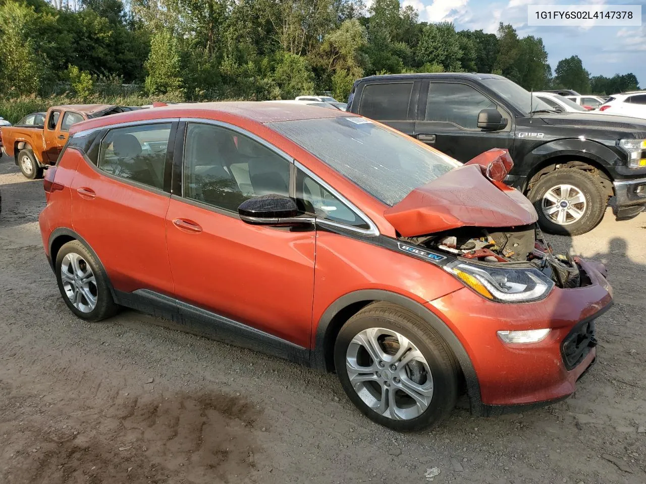 2020 Chevrolet Bolt Ev Lt VIN: 1G1FY6S02L4147378 Lot: 69267694