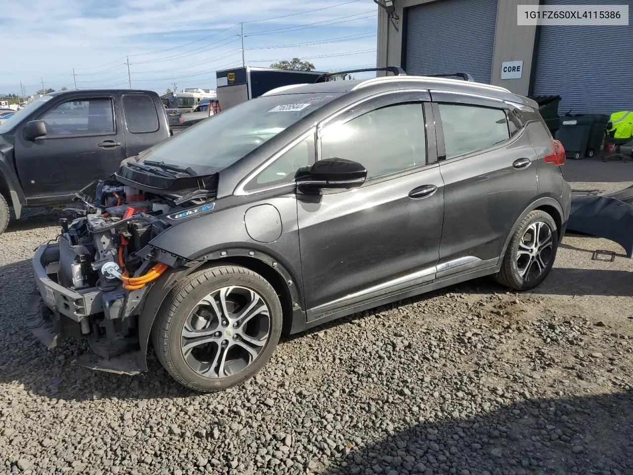 2020 Chevrolet Bolt Ev Premier VIN: 1G1FZ6S0XL4115386 Lot: 71628544