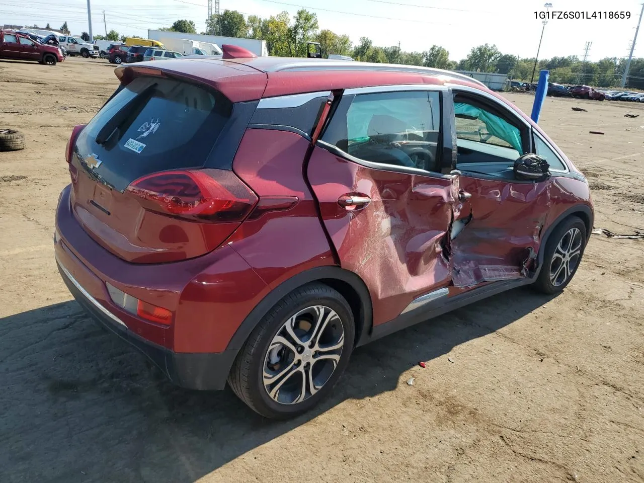 1G1FZ6S01L4118659 2020 Chevrolet Bolt Ev Premier