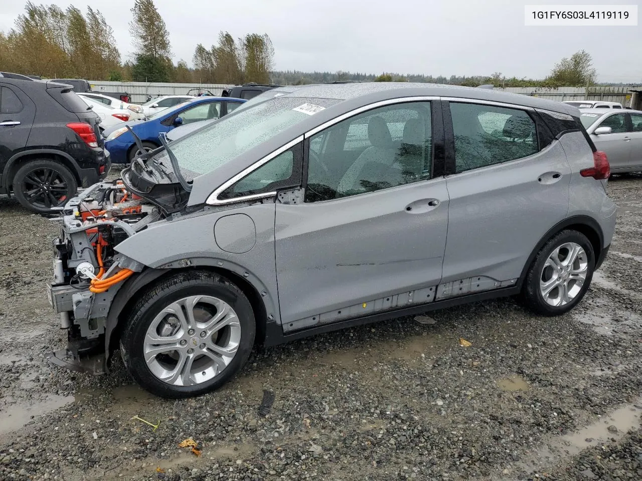 2020 Chevrolet Bolt Ev Lt VIN: 1G1FY6S03L4119119 Lot: 72218734