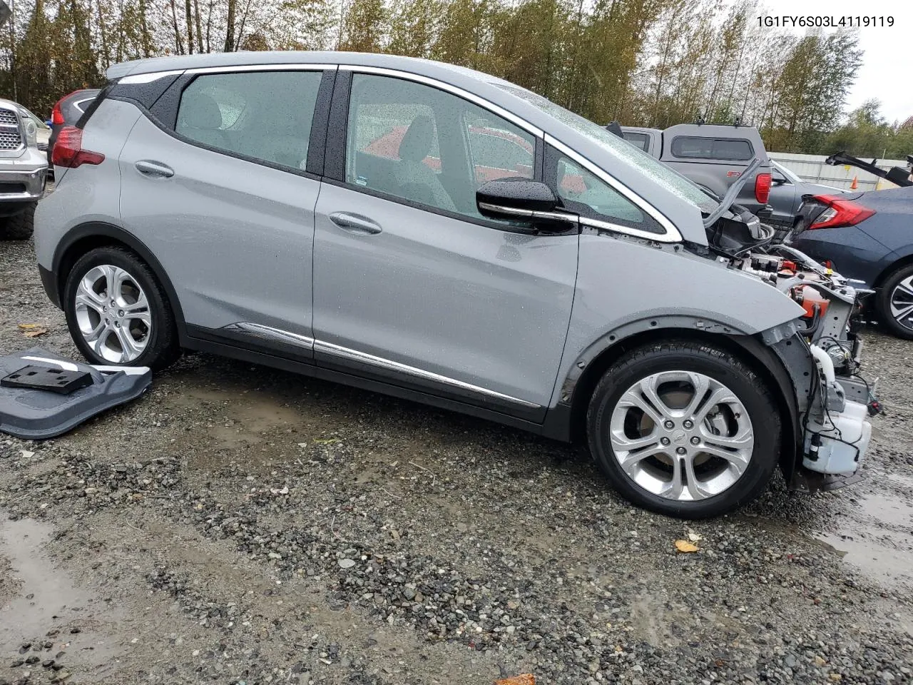 2020 Chevrolet Bolt Ev Lt VIN: 1G1FY6S03L4119119 Lot: 72218734