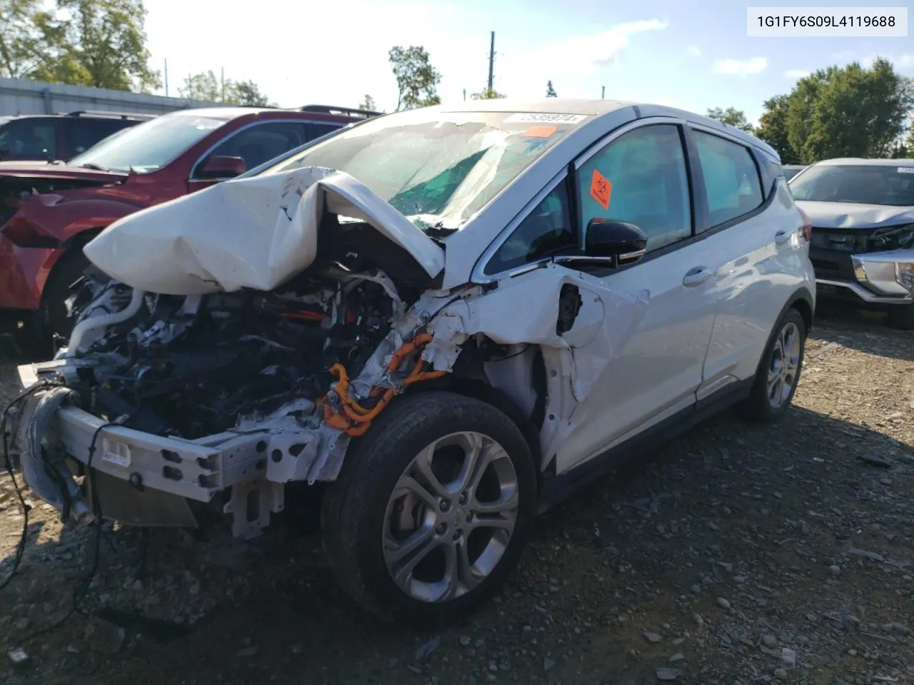 1G1FY6S09L4119688 2020 Chevrolet Bolt Ev Lt