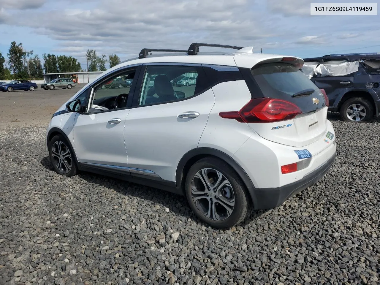 2020 Chevrolet Bolt Ev Premier VIN: 1G1FZ6S09L4119459 Lot: 72937474