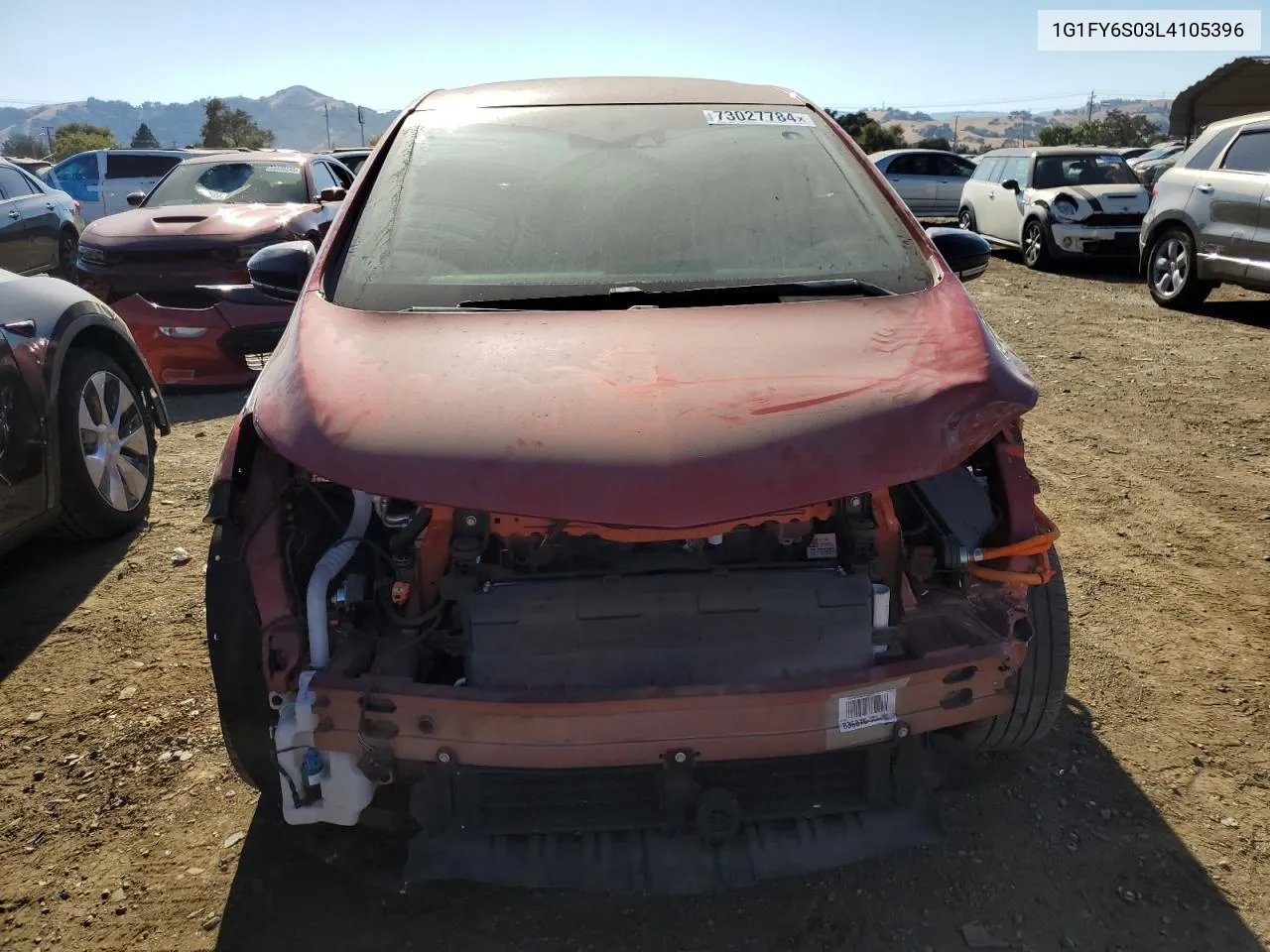 1G1FY6S03L4105396 2020 Chevrolet Bolt Ev Lt