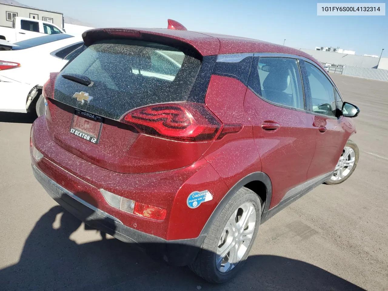 2020 Chevrolet Bolt Ev Lt VIN: 1G1FY6S00L4132314 Lot: 73342024