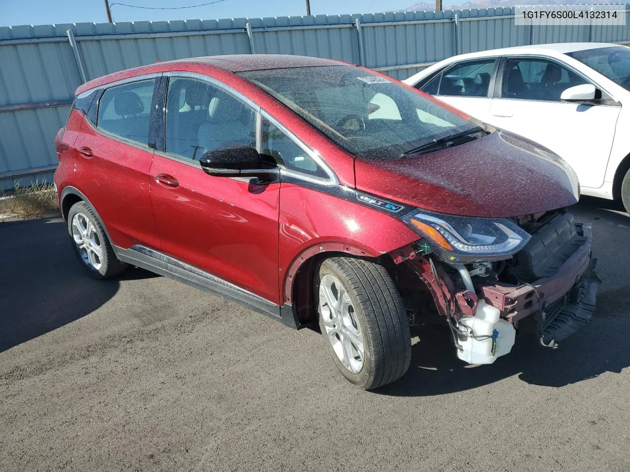 2020 Chevrolet Bolt Ev Lt VIN: 1G1FY6S00L4132314 Lot: 73342024