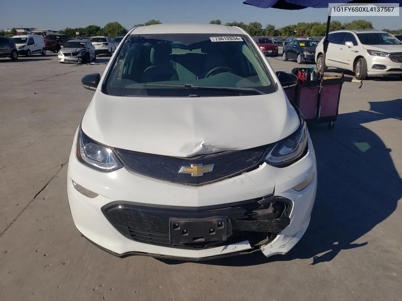 2020 Chevrolet Bolt Ev Lt VIN: 1G1FY6S0XL4137567 Lot: 73612034