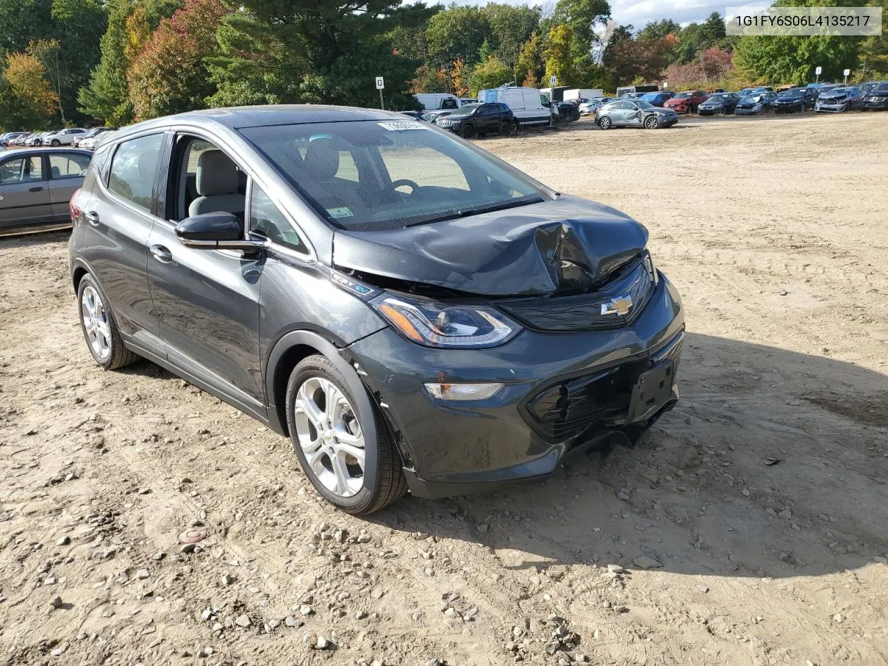 2020 Chevrolet Bolt Ev Lt VIN: 1G1FY6S06L4135217 Lot: 73659764