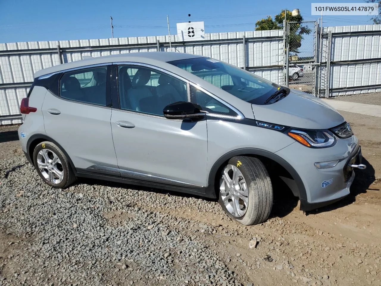 2020 Chevrolet Bolt Ev Lt VIN: 1G1FW6S05L4147879 Lot: 73790814