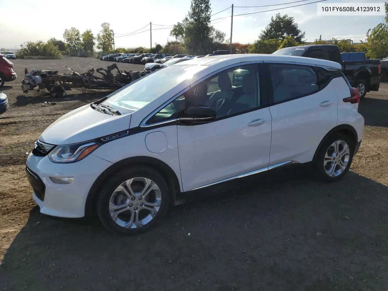 2020 Chevrolet Bolt Ev Lt VIN: 1G1FY6S08L4123912 Lot: 74439524