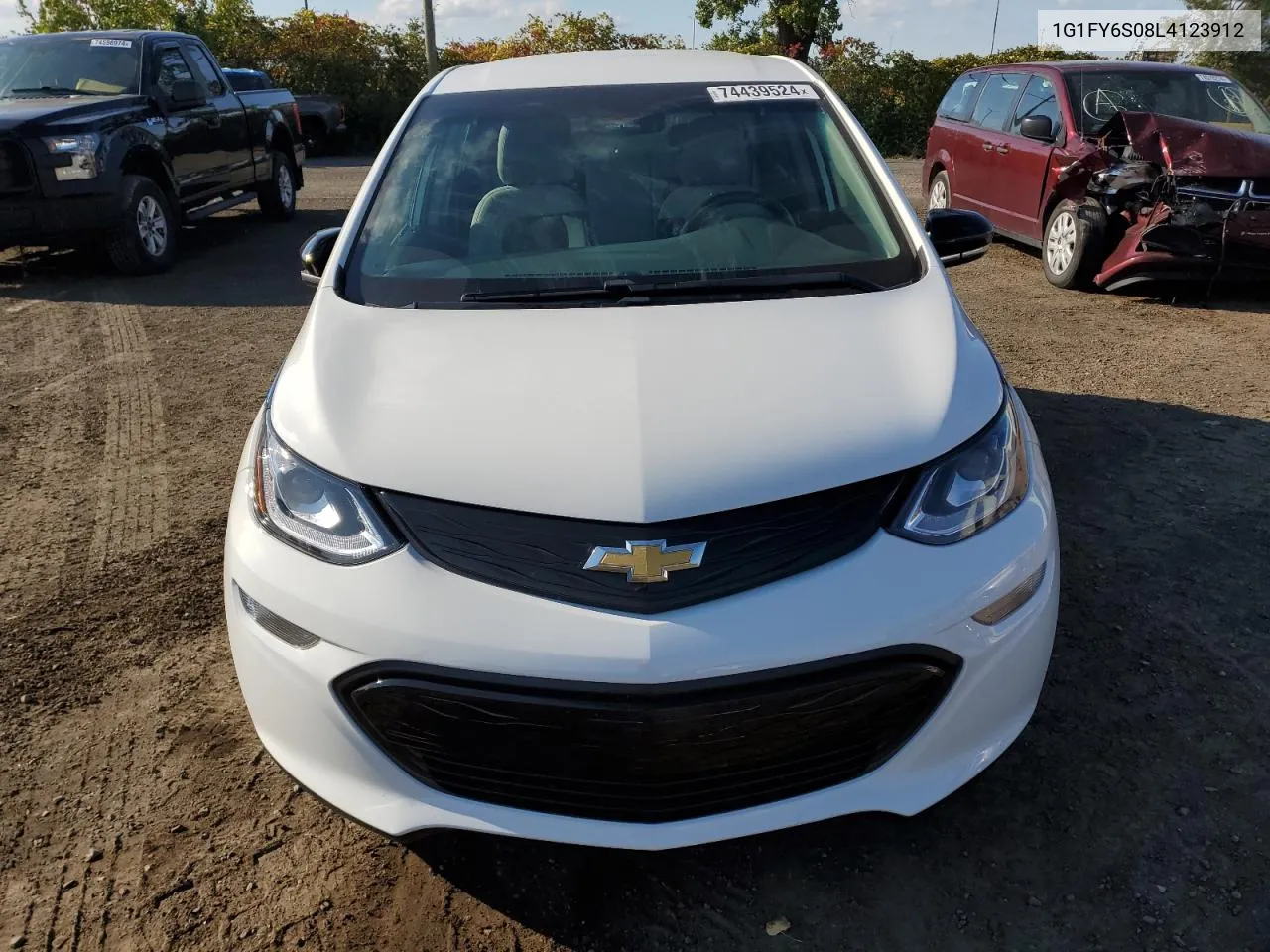 2020 Chevrolet Bolt Ev Lt VIN: 1G1FY6S08L4123912 Lot: 74439524