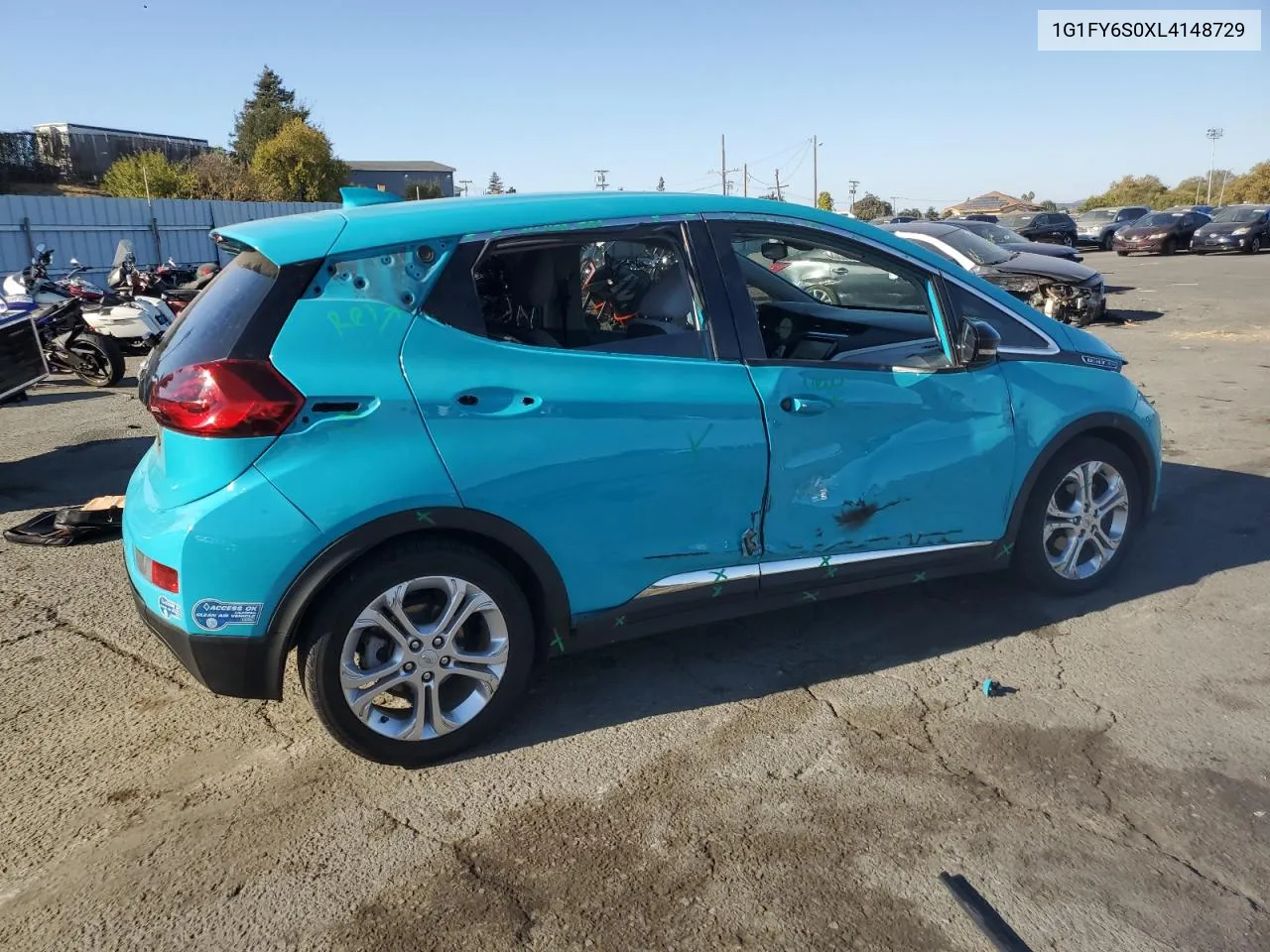 2020 Chevrolet Bolt Ev Lt VIN: 1G1FY6S0XL4148729 Lot: 74501424