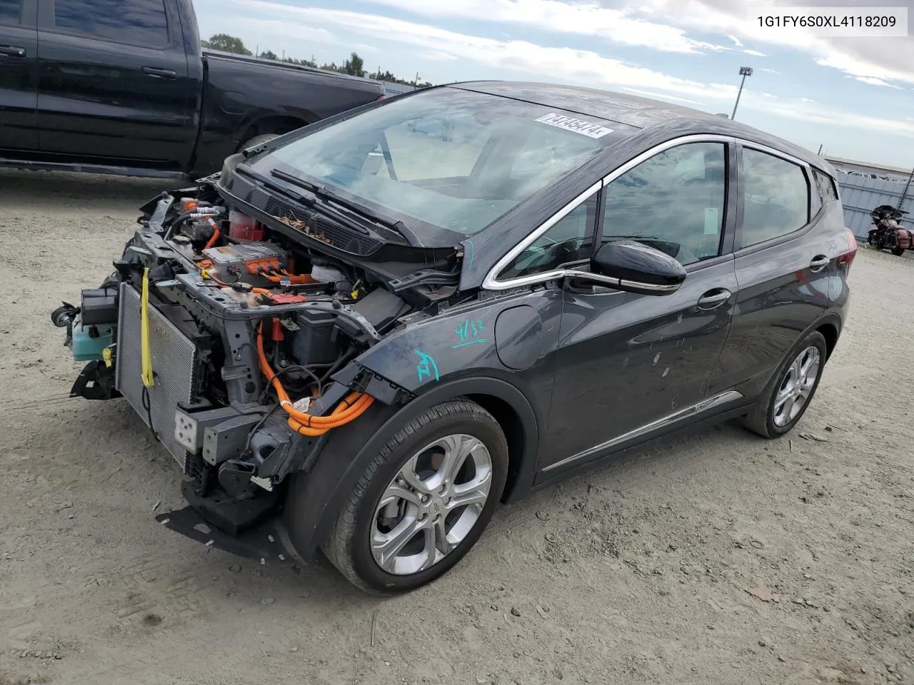 1G1FY6S0XL4118209 2020 Chevrolet Bolt Ev Lt