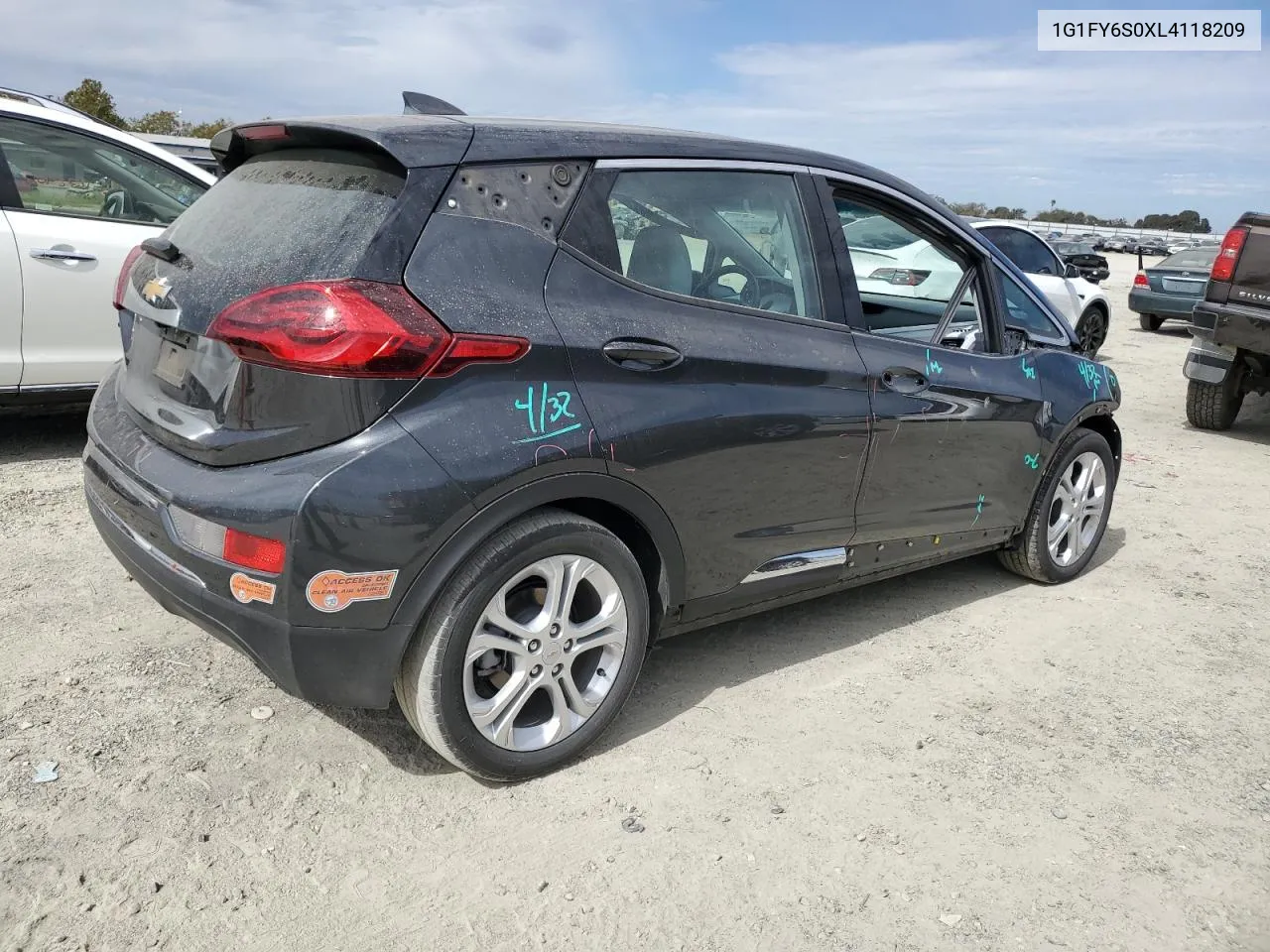 1G1FY6S0XL4118209 2020 Chevrolet Bolt Ev Lt