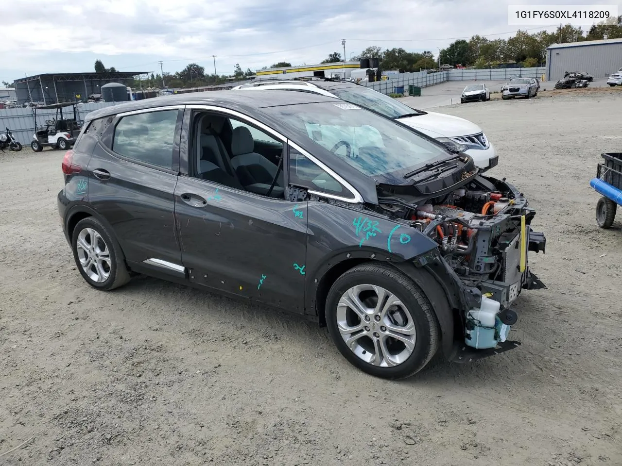 2020 Chevrolet Bolt Ev Lt VIN: 1G1FY6S0XL4118209 Lot: 74745474