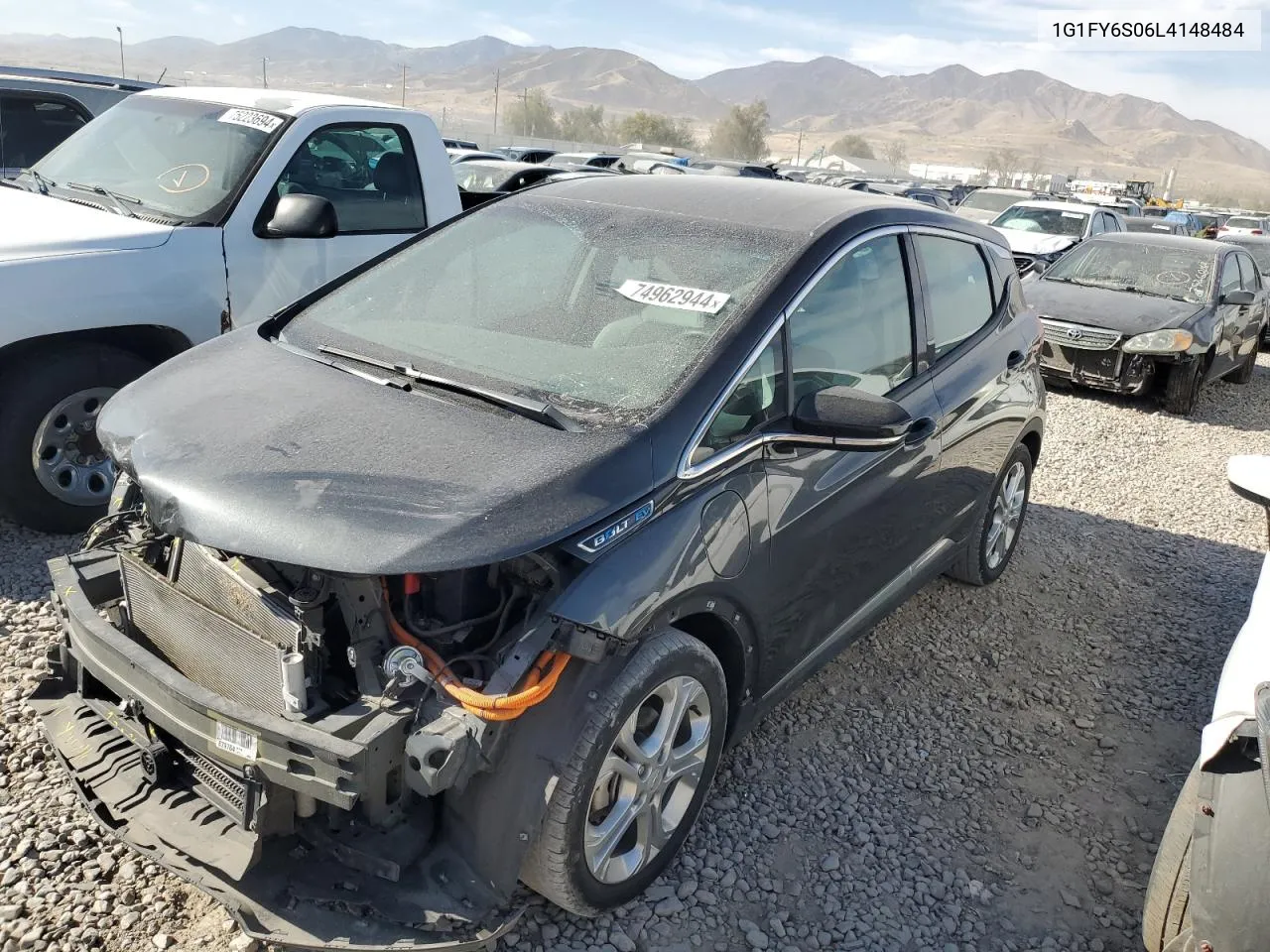 2020 Chevrolet Bolt Ev Lt VIN: 1G1FY6S06L4148484 Lot: 74962944