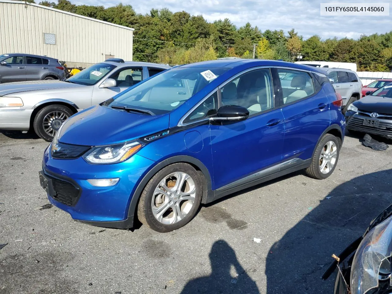 2020 Chevrolet Bolt Ev Lt VIN: 1G1FY6S05L4145060 Lot: 74985234