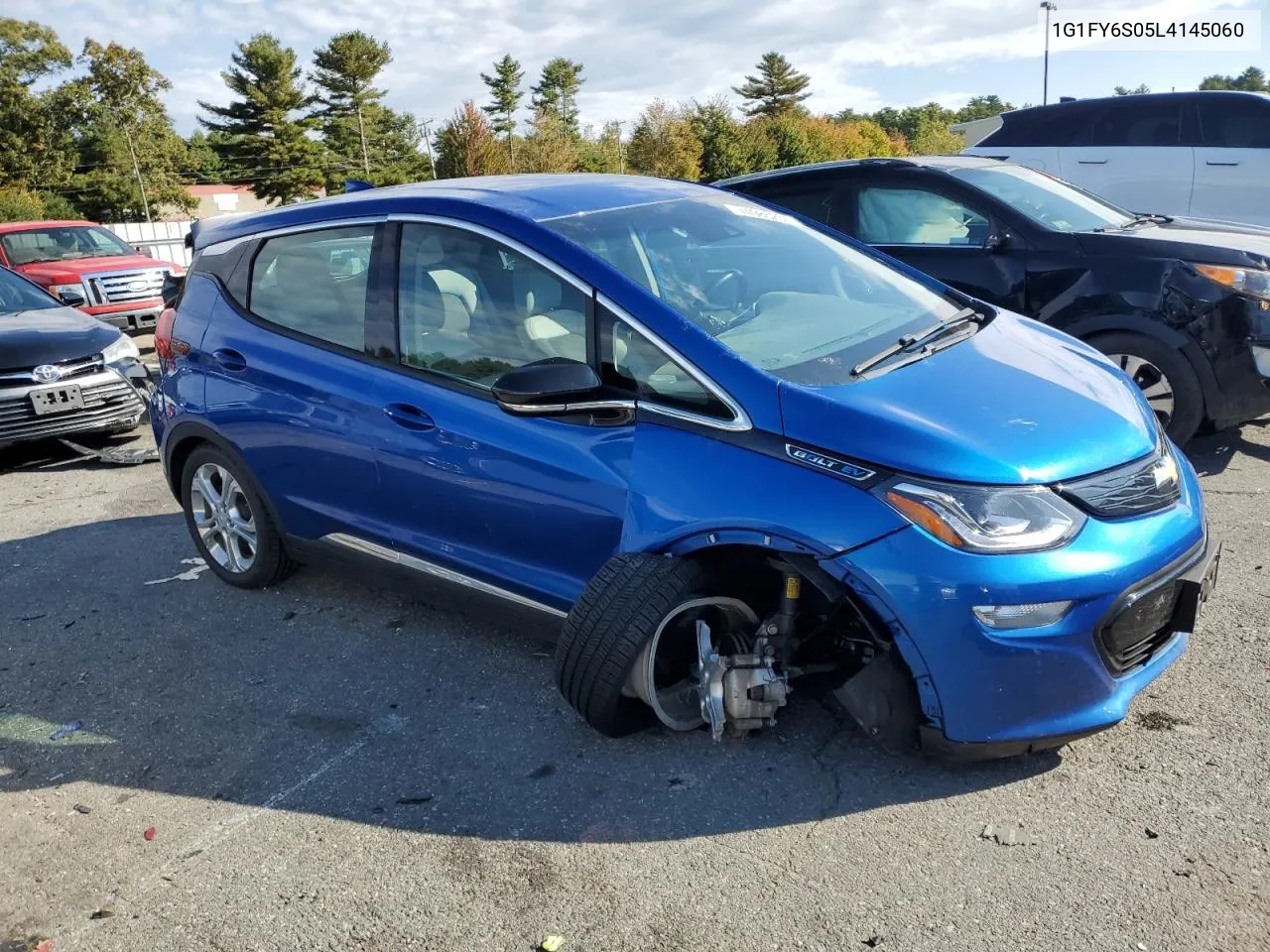 2020 Chevrolet Bolt Ev Lt VIN: 1G1FY6S05L4145060 Lot: 74985234