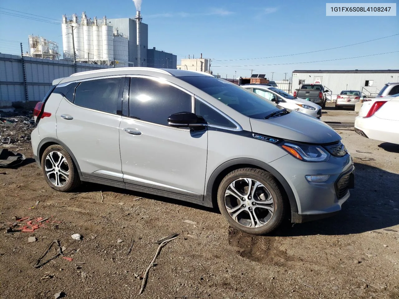 1G1FX6S08L4108247 2020 Chevrolet Bolt Ev Premier