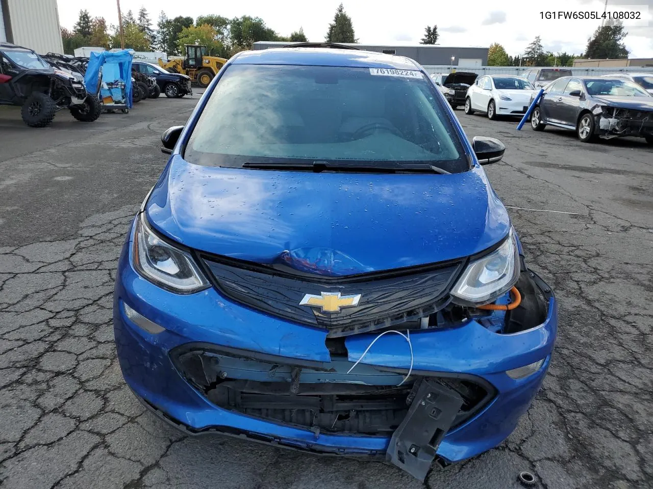 2020 Chevrolet Bolt Ev Lt VIN: 1G1FW6S05L4108032 Lot: 76198224