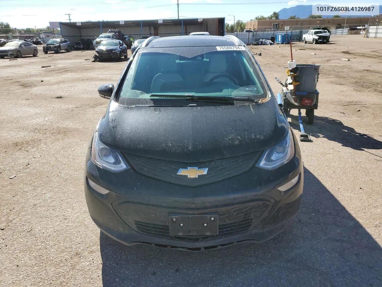 2020 Chevrolet Bolt Ev Premier VIN: 1G1FZ6S03L4126987 Lot: 76580794