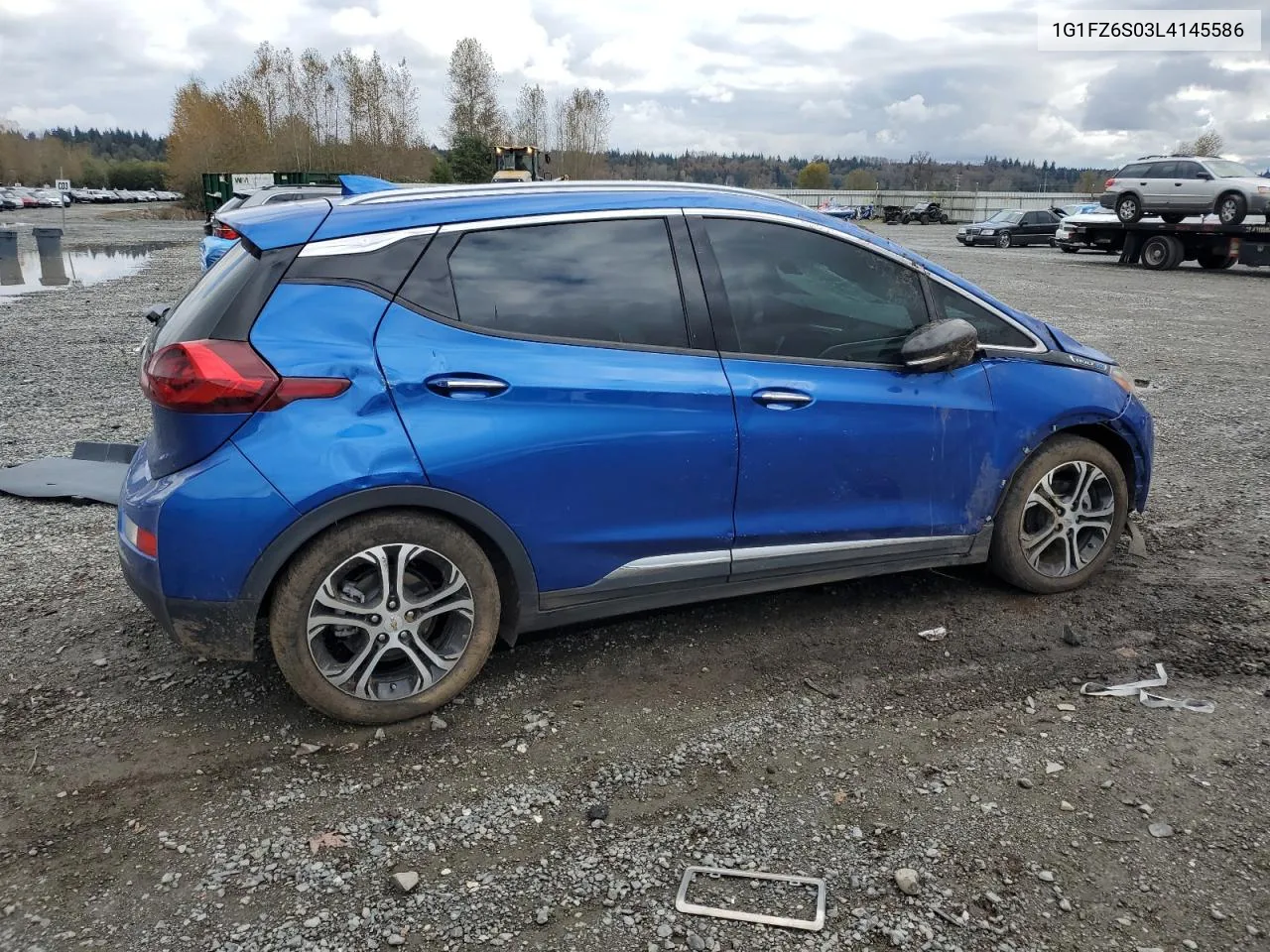 2020 Chevrolet Bolt Ev Premier VIN: 1G1FZ6S03L4145586 Lot: 76637884