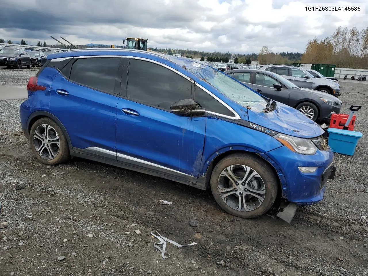 2020 Chevrolet Bolt Ev Premier VIN: 1G1FZ6S03L4145586 Lot: 76637884