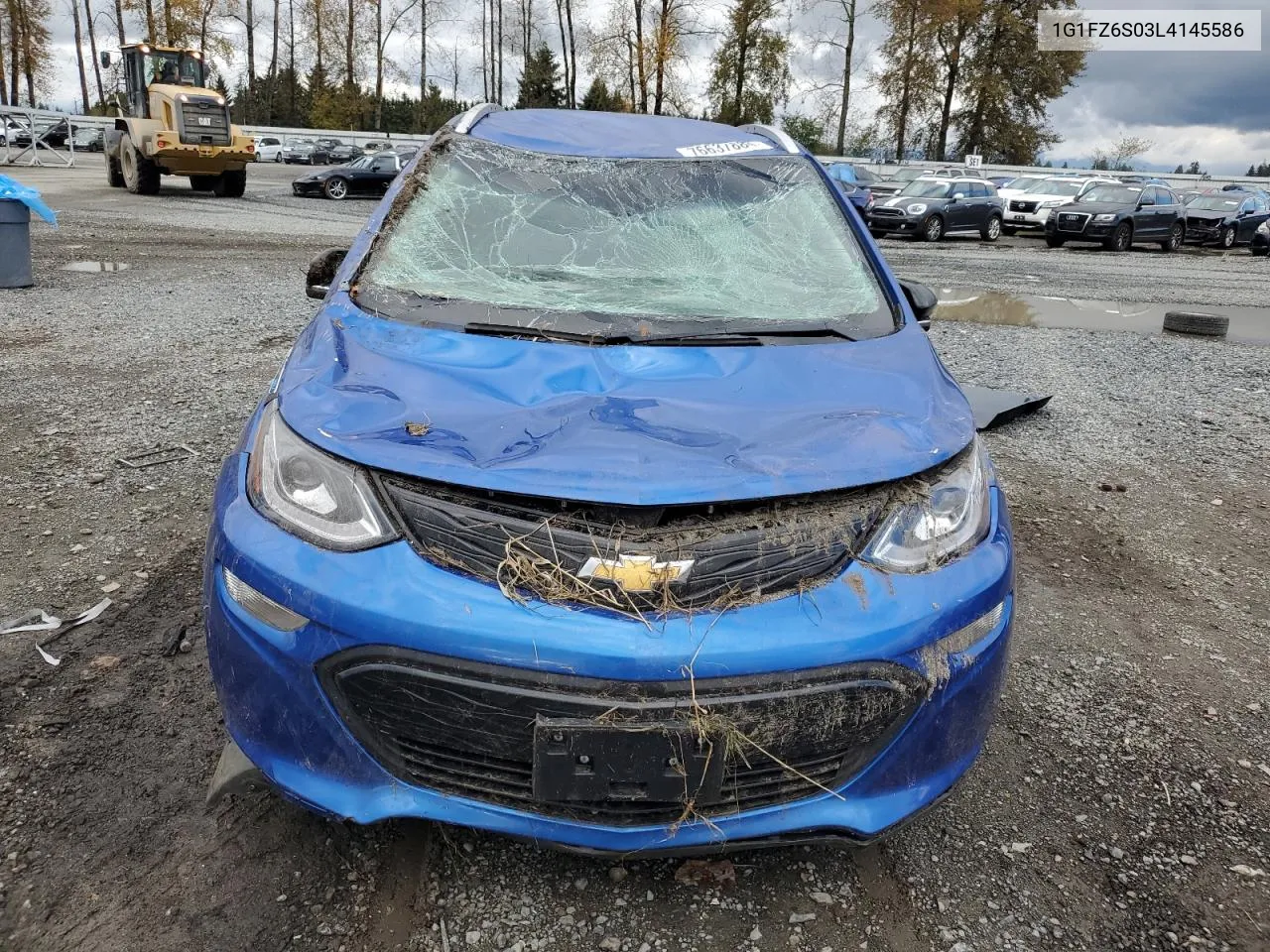 2020 Chevrolet Bolt Ev Premier VIN: 1G1FZ6S03L4145586 Lot: 76637884