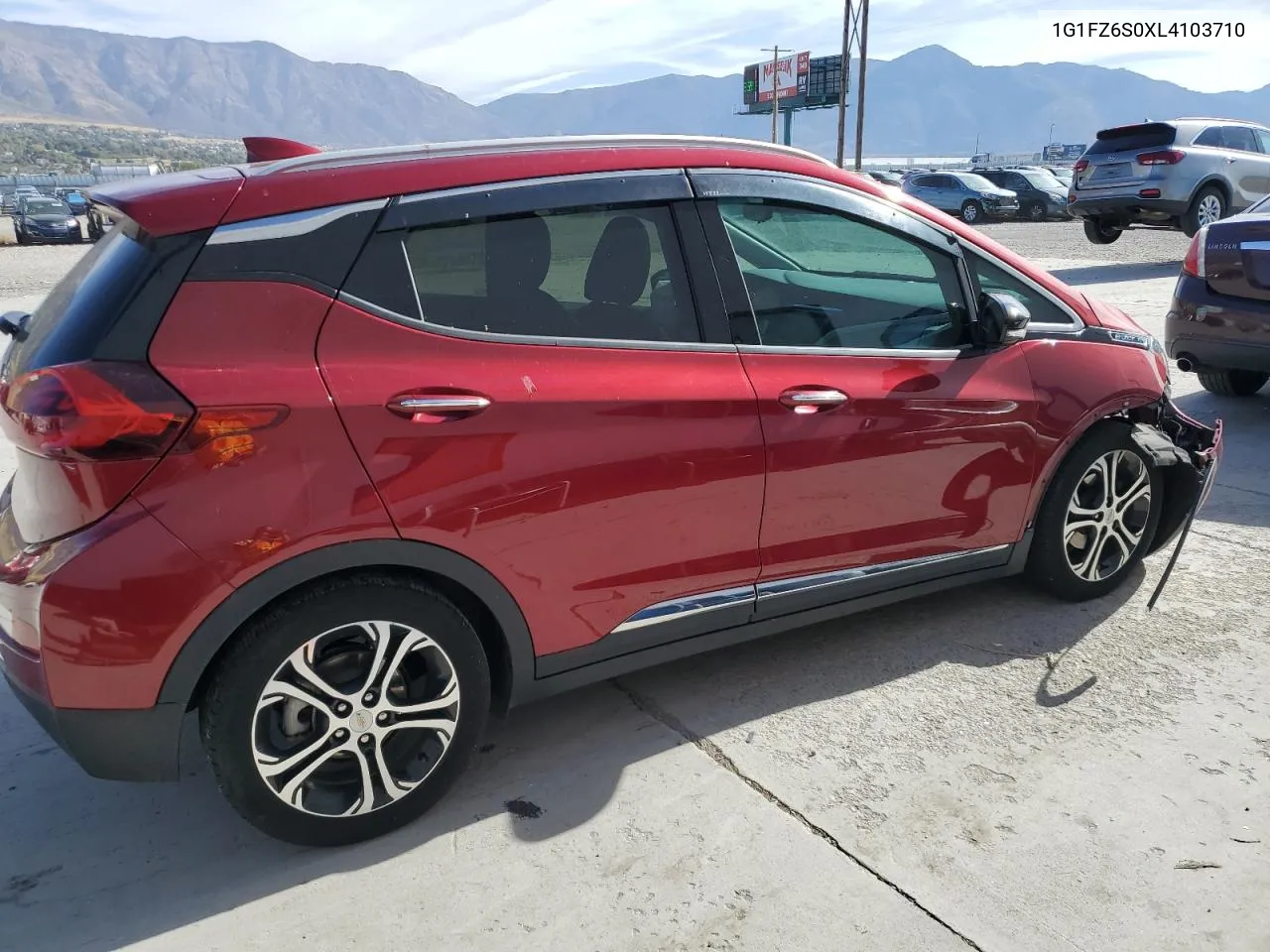 2020 Chevrolet Bolt Ev Premier VIN: 1G1FZ6S0XL4103710 Lot: 77259714