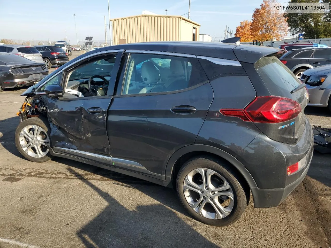 2020 Chevrolet Bolt Ev Lt VIN: 1G1FW6S01L4113504 Lot: 78497274