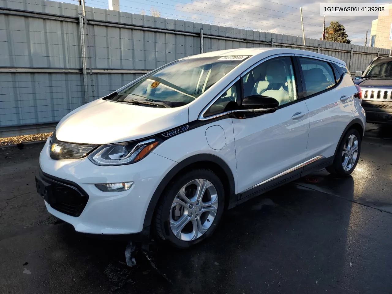 1G1FW6S06L4139208 2020 Chevrolet Bolt Ev Lt