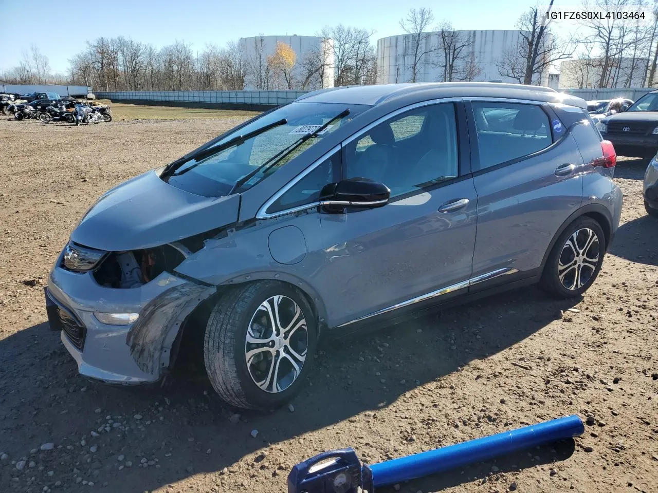 2020 Chevrolet Bolt Ev Premier VIN: 1G1FZ6S0XL4103464 Lot: 80297004