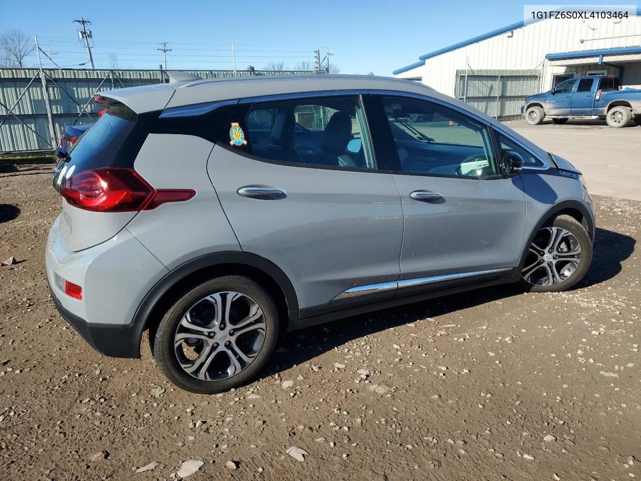 2020 Chevrolet Bolt Ev Premier VIN: 1G1FZ6S0XL4103464 Lot: 80297004