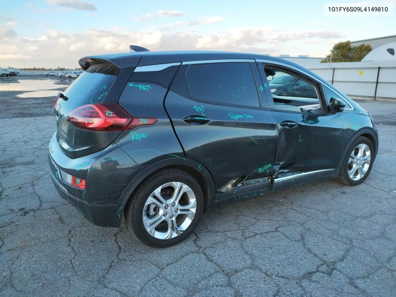 2020 Chevrolet Bolt Ev Lt VIN: 1G1FY6S09L4149810 Lot: 80989994