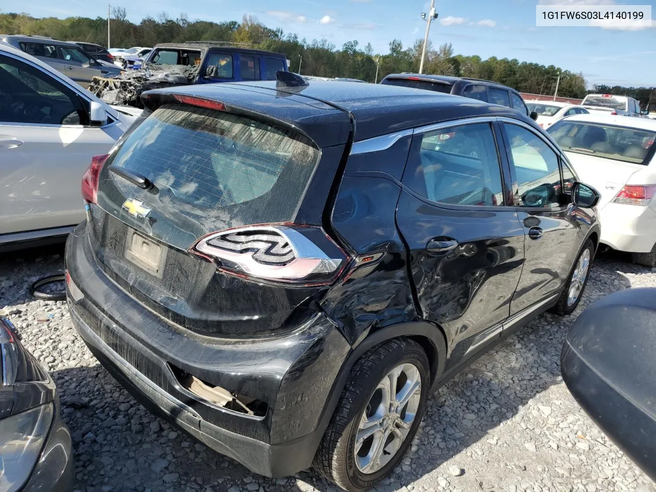 2020 Chevrolet Bolt Ev Lt VIN: 1G1FW6S03L4140199 Lot: 81166374