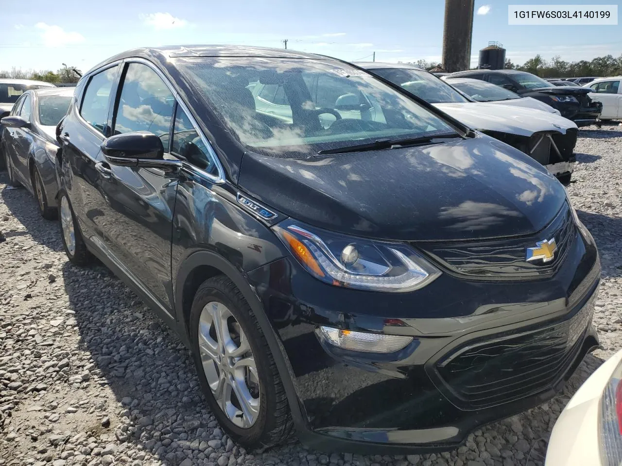 2020 Chevrolet Bolt Ev Lt VIN: 1G1FW6S03L4140199 Lot: 81166374