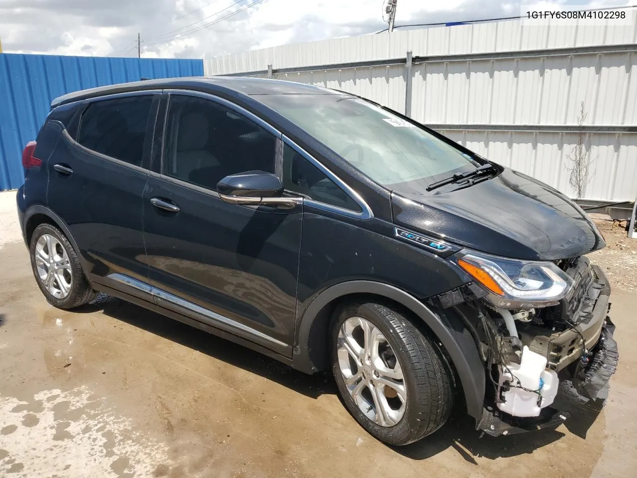 2021 Chevrolet Bolt Ev Lt VIN: 1G1FY6S08M4102298 Lot: 63124934