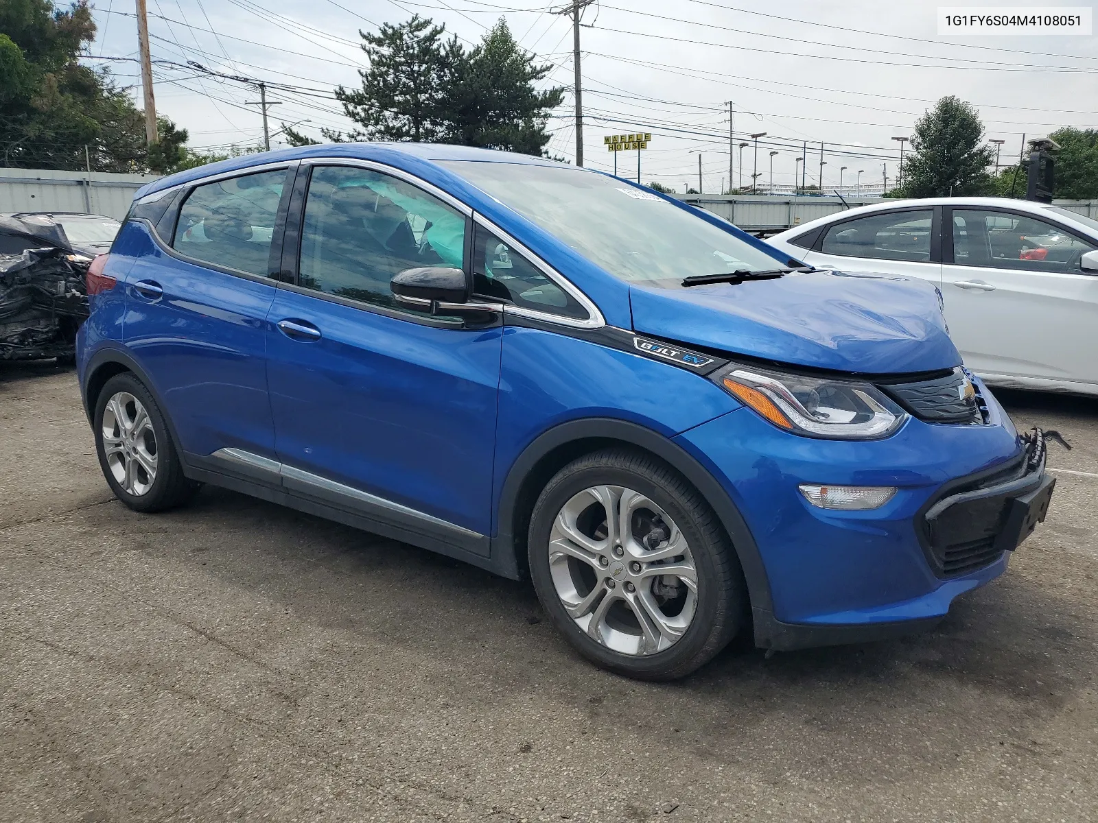 2021 Chevrolet Bolt Ev Lt VIN: 1G1FY6S04M4108051 Lot: 64058654