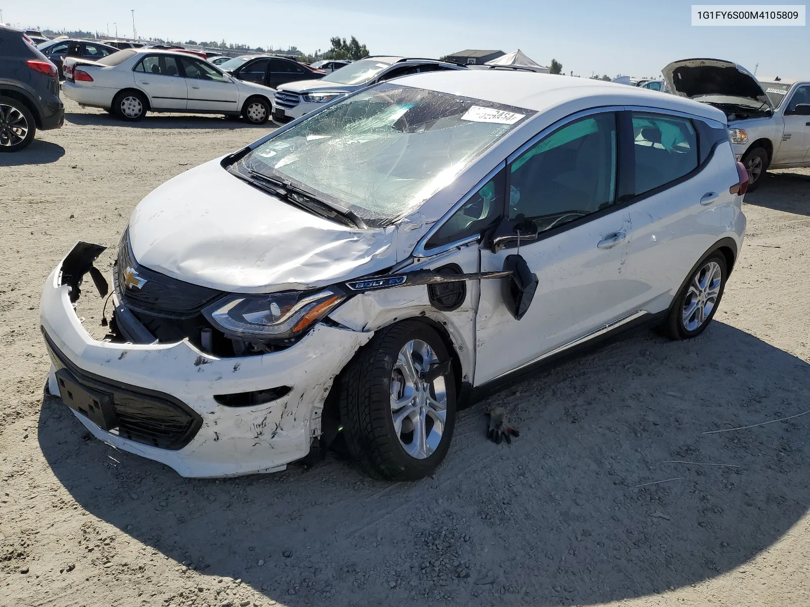 2021 Chevrolet Bolt Ev Lt VIN: 1G1FY6S00M4105809 Lot: 64599464