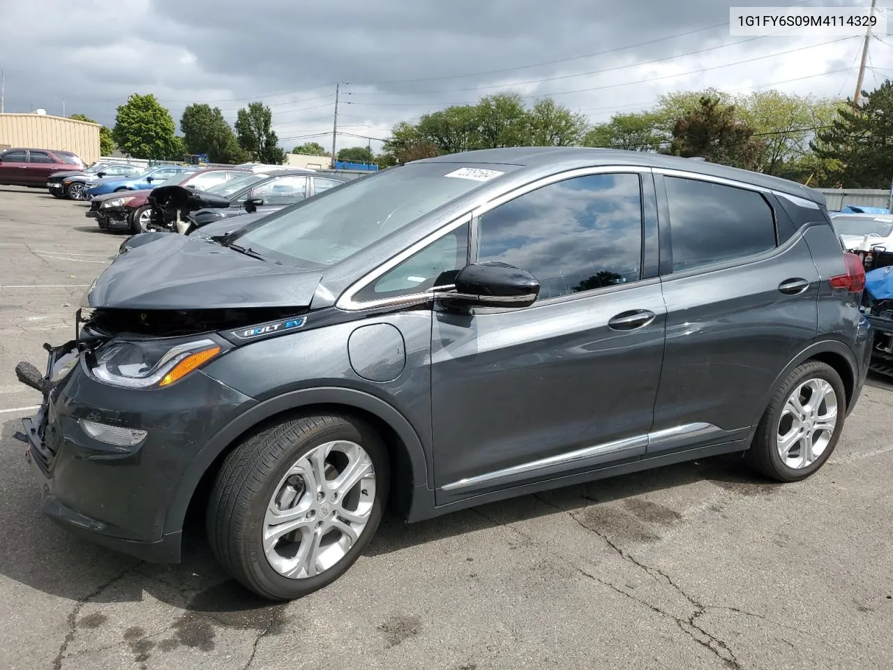 2021 Chevrolet Bolt Ev Lt VIN: 1G1FY6S09M4114329 Lot: 72351564