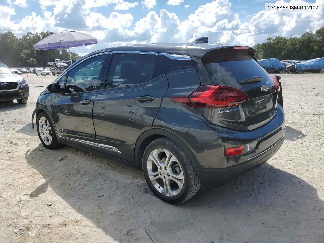 2021 Chevrolet Bolt Ev Lt VIN: 1G1FY6S03M4112107 Lot: 72910034